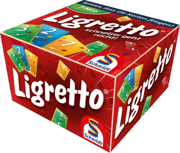 Schmidt Spiele Ligretto roșu - joc de cărți