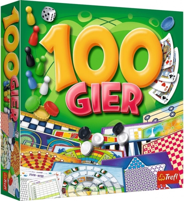 Kaleidoscop 100 de jocuri de la Trefl