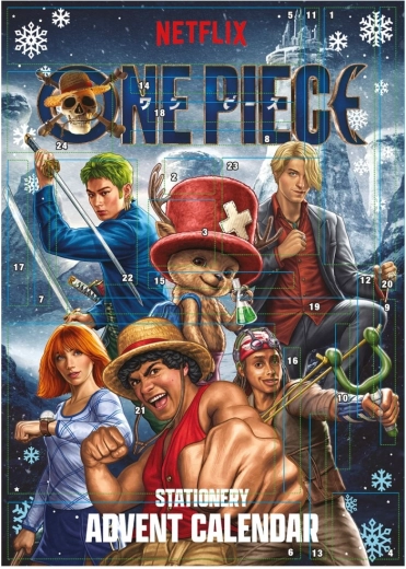 Calendar de advent din hârtie One Piece V2