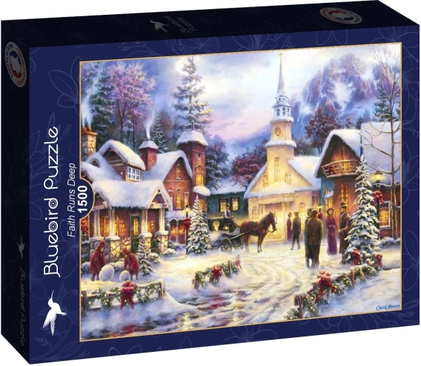Puzzle Bluebird Hluboká víra 1500 piese