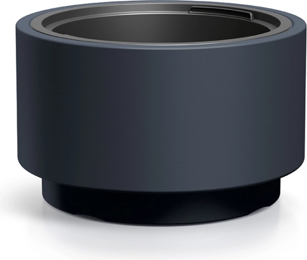 Ghiveci cu inserție HEOS 39,5 cm antracit