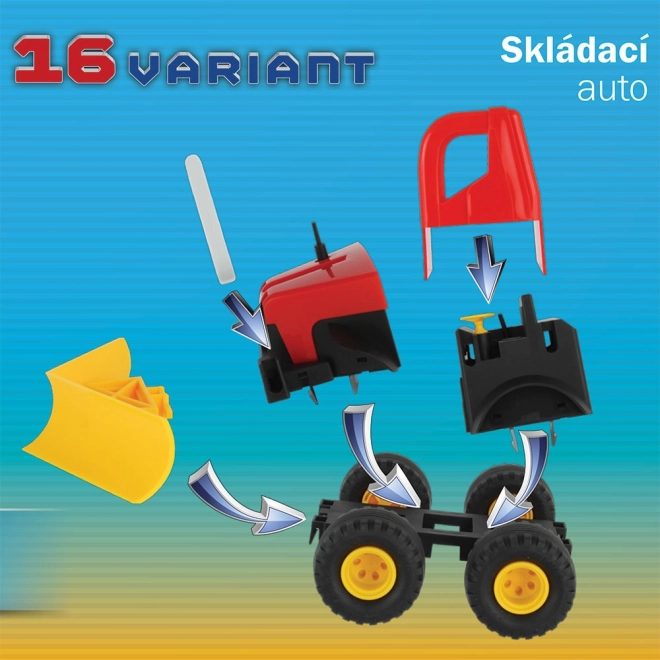 Mașinuță pliabilă COMBI CAR 2