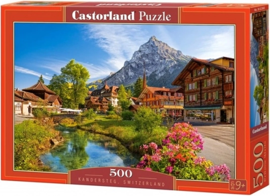 Puzzle 500 piese Kandersteg, Elveția