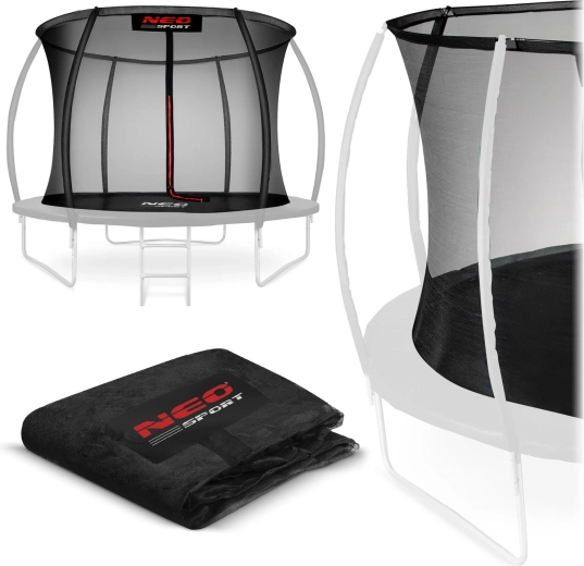 Plasă de protecție interioară pentru trambulină Neo-Sport 252 cm (8 ft) pentru 6 stâlpi