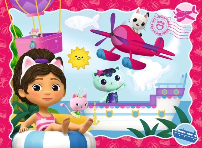 Puzzle Ravensburger Gábinin casa magică XXL 100 piese