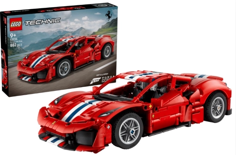 Lego Technic Ferrari 488 Pista (42235) - set de construcție