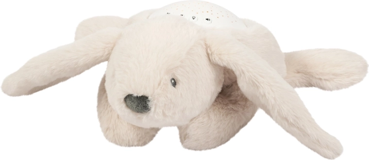 Nattou proiector muzical cu lumină de noapte iepuraș bej