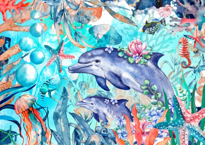 Puzzle creăm valuri 1000 de piese