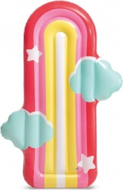 Saltea gonflabilă curcubeu și nor 183 × 132 cm