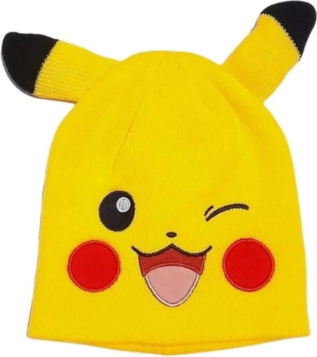 Căciulă pentru copii Pokémon galbenă