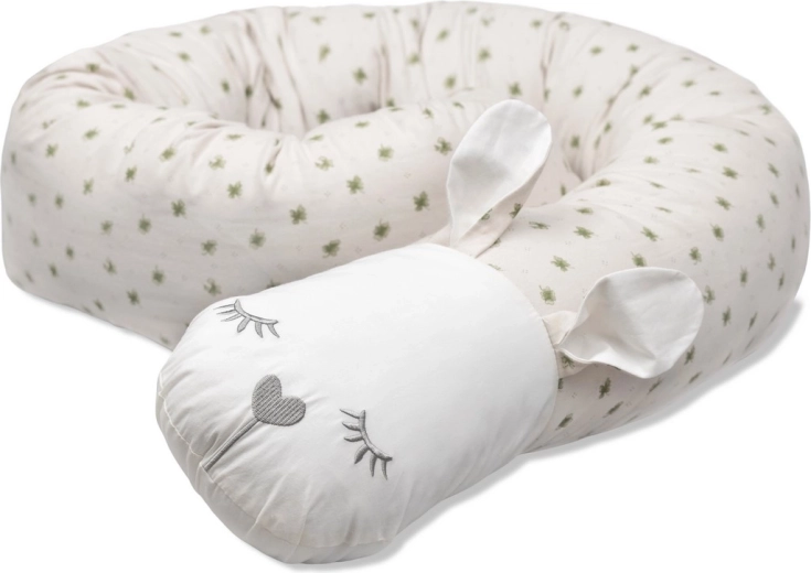 Vinter & Bloom Meadow pernă de alăptare și apărătoare pătuț Soft Sand