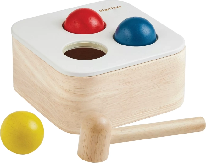 PlanToys joc de lovit bilele