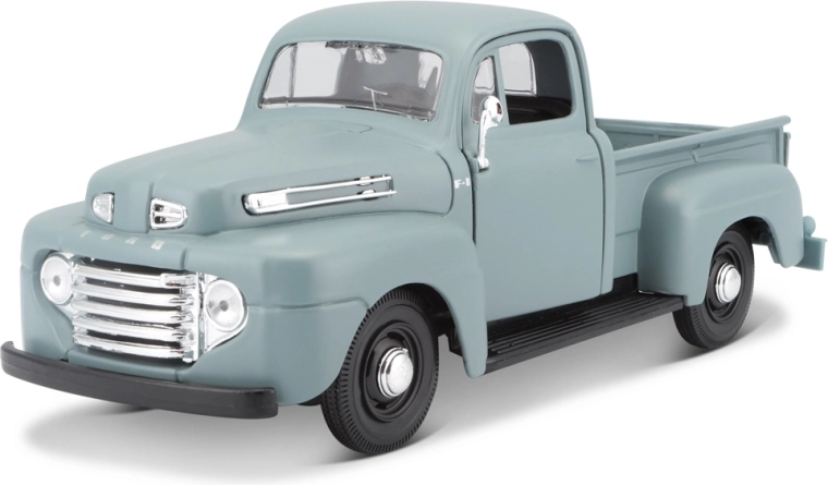 Maisto Ford F-1 pickup 1948 – model metalic gri-albăstrui 1:24