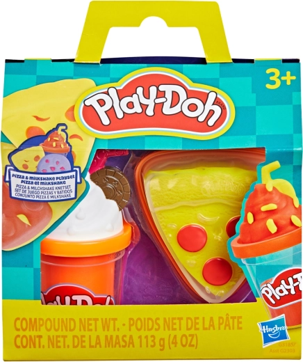 Hasbro Play-Doh set creativ pizza și milkshake