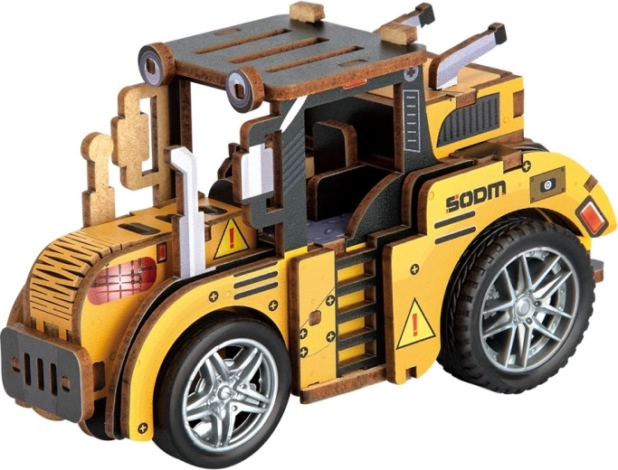2Kids Toys puzzle 3D din lemn – tractor
