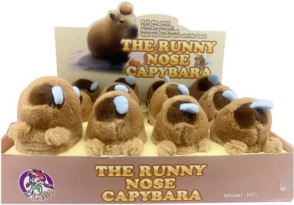Capibara cu tăiței extensibili