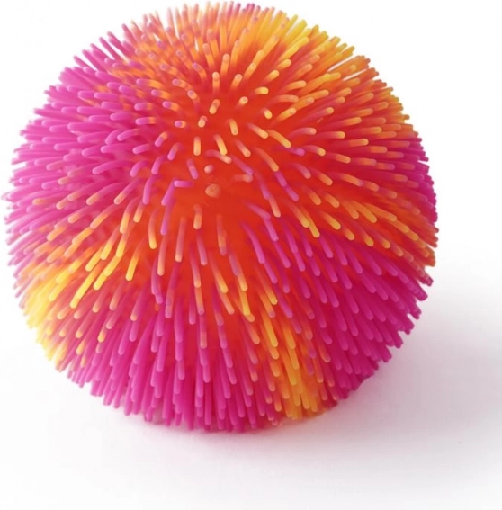 Minge curcubeu ciufulită cu lumină - portocaliu cu roz