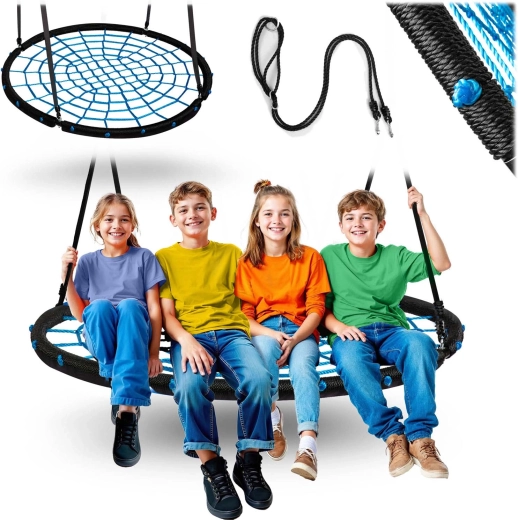 Leagăn suspendat tip cuib de barză 120 cm NEO-SPORT