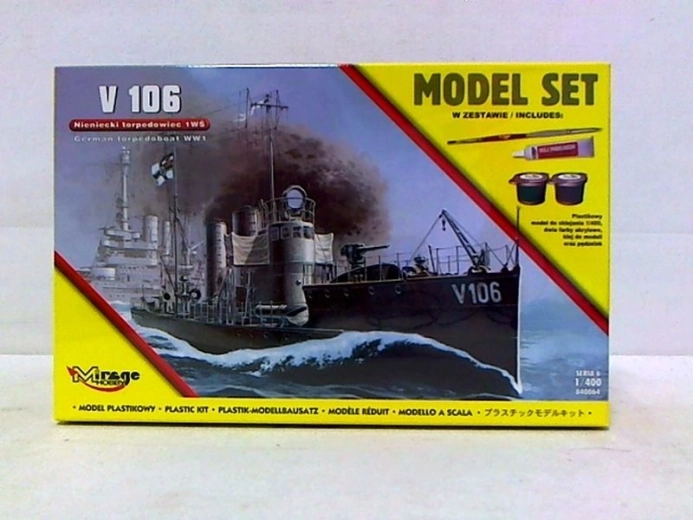 Mirage Hobby navă torpiloare V106 – model din plastic de lipit