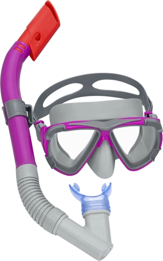 Set mov pentru snorkeling BESTWAY – mască și snorkel