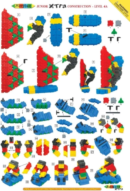 Morphun Junior Xtra 100 modele 200 piese
