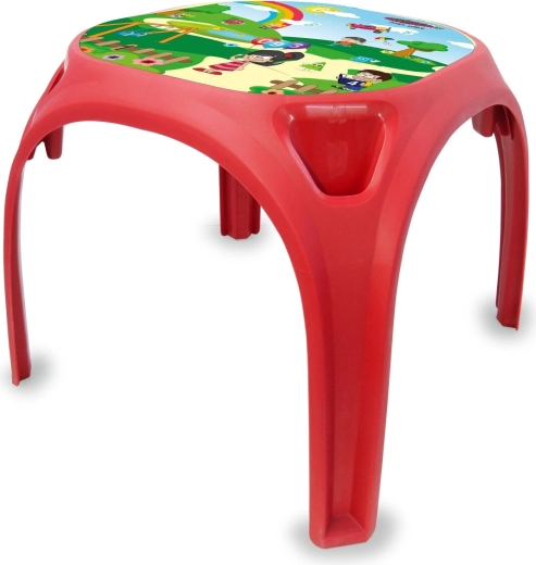 Măsuță pentru copii Jamara fun cu numere XL roșie