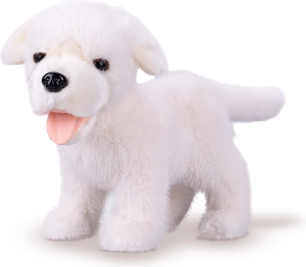 Labrador alb din pluș 23 cm