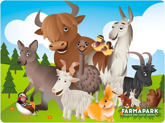 Cărți poștale 3D Farmapark 3