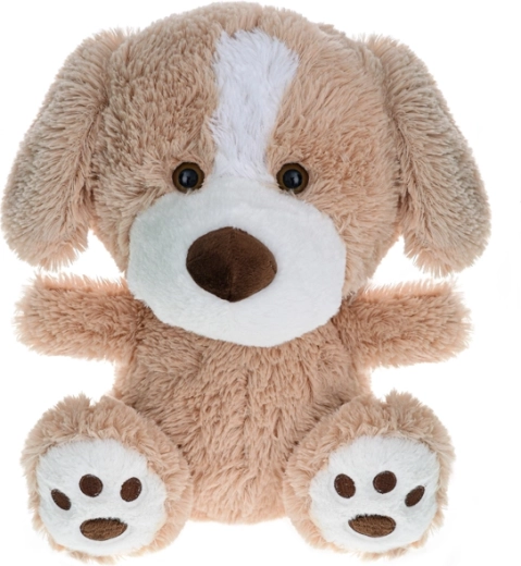Câine de pluș 35 cm – companion moale pentru bebeluși