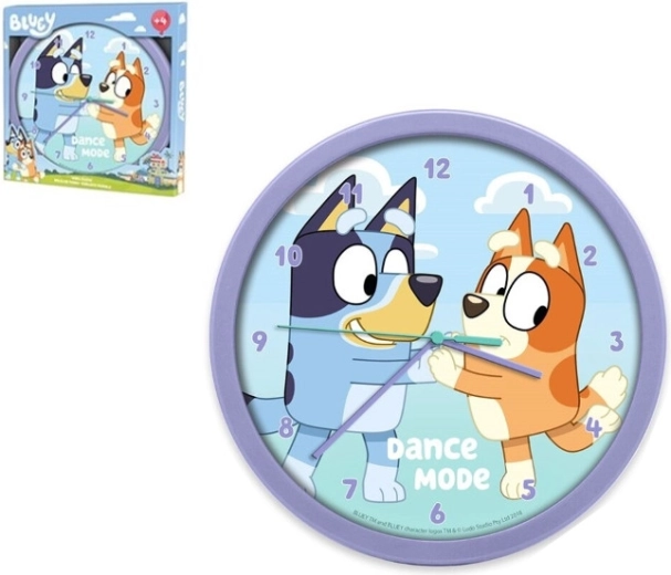 Ceas de perete BLUEY pentru copii