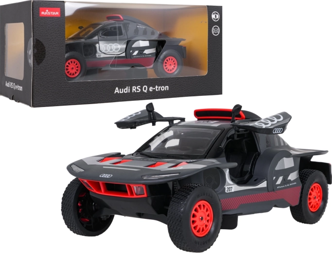 Model metalic Audi RS Q e-tron la scara 1:24 RASTAR, gri
