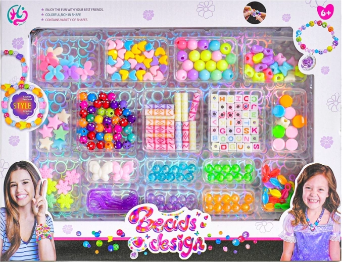 Set creativ pentru realizarea bijuteriilor în cutie pentru copii