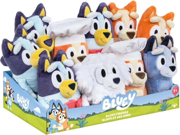 Bluey figurină din pluș 20 cm (model aleatoriu) - 1 bucată