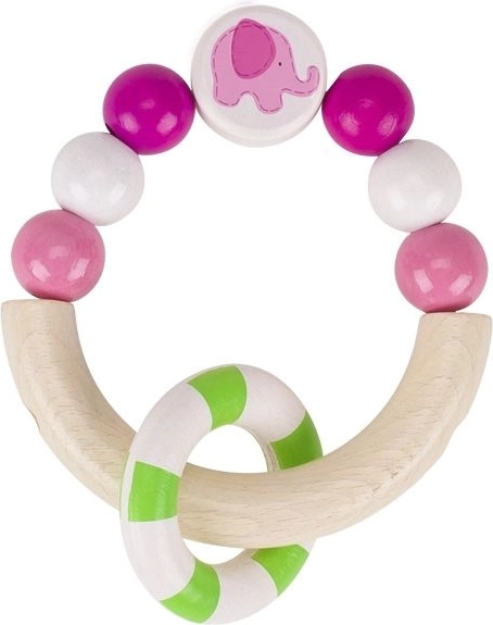 Inel Tactil Elefănțel Roz