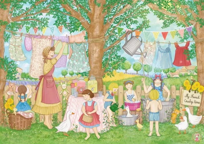 Puzzle La țară 1000 piese MAGNOLIA