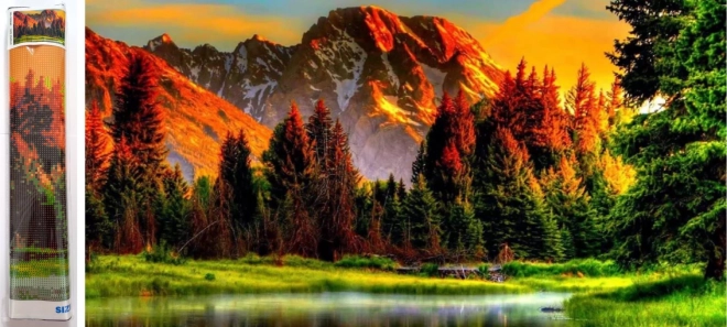 Norimpex Pictură cu diamante Peisaj 80x40 cm