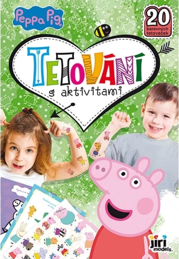 Tatuaje cu activități Peppa Pig