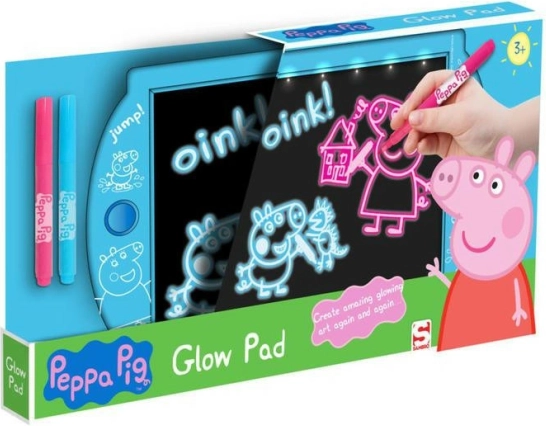 Tablă de desen luminoasă Peppa Pig