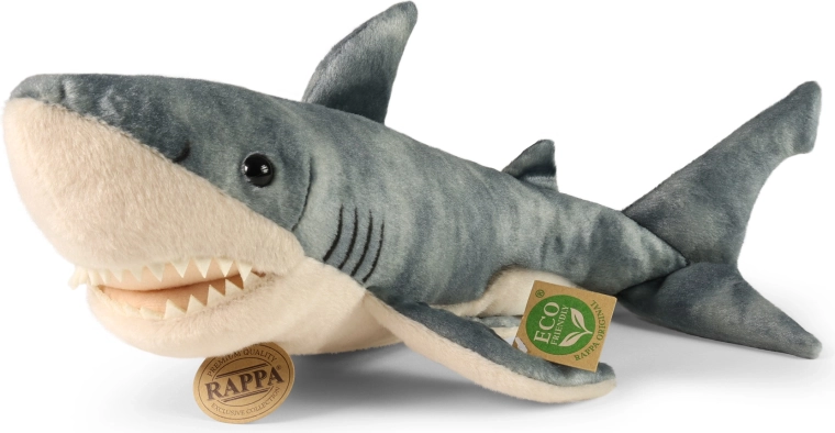 Rappa rechin de pluș 40 cm eco-friendly