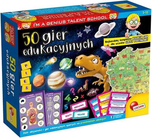 Lisciani I’m a Genius: 50 de jocuri educative