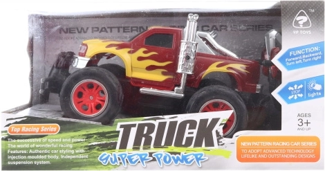 Mașină RC de teren 1:16 roșie