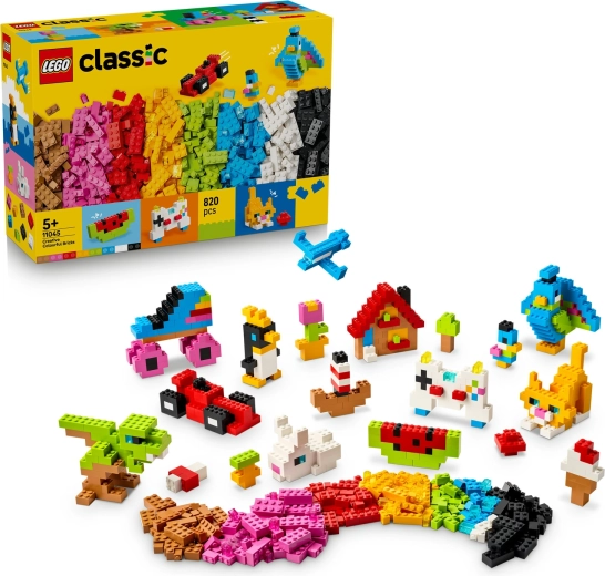 LEGO Classic cărămizi creative colorate