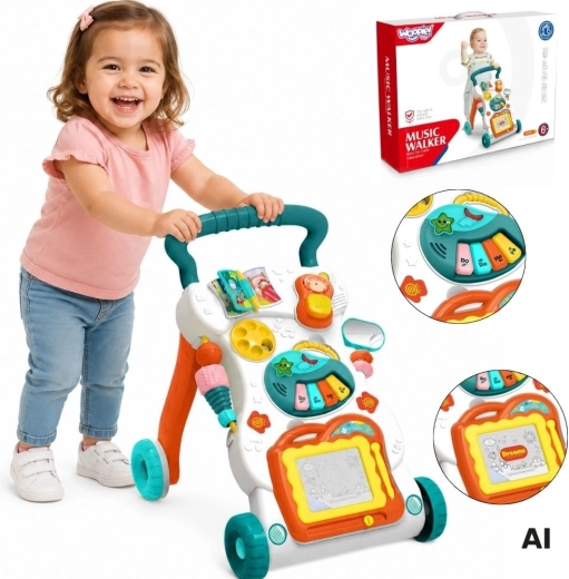 WOOPIE Baby premergător muzical cu activități