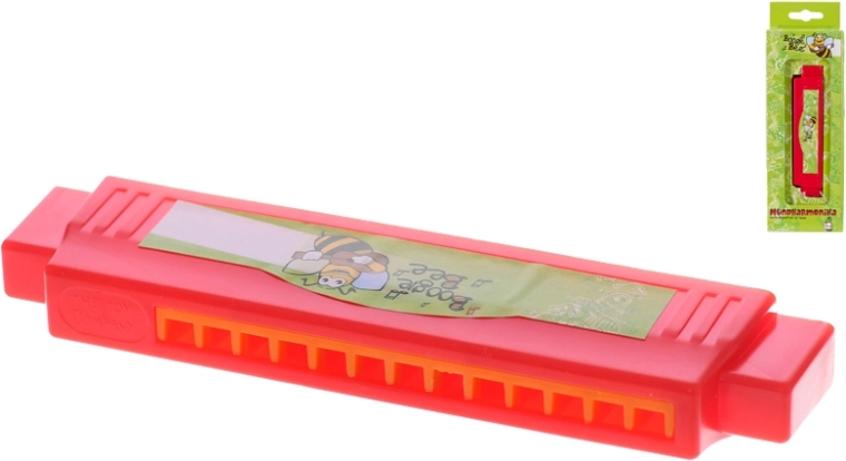 Muzicuță pentru copii cu suflat, 12 tonuri, 13,5 cm