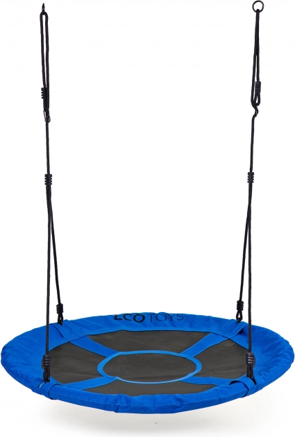 Leagăn tip cuib pentru grădină 100 cm albastru ECOTOYS