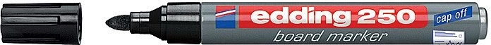 Marker pentru tablă albă Edding 250, negru