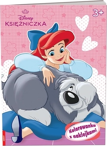 Disney Prințese – cărți de colorat cu autocolante
