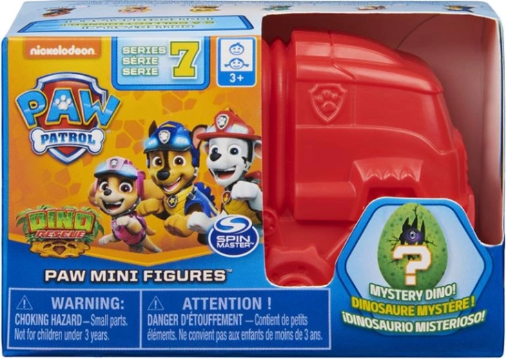 Mini figurine Patrula Cățelușilor Deluxe – surpriză cu dinozaur - 1 bucată