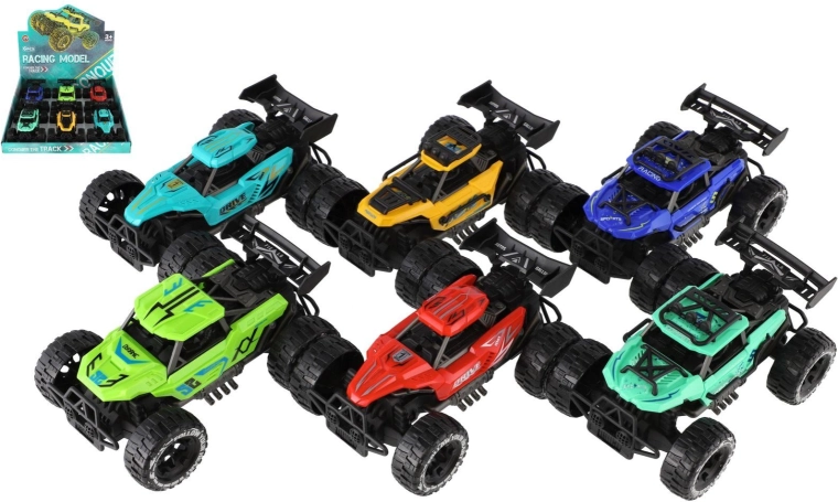 Mașină de teren Off-Road cu mecanism inerțial 11 × 16 cm (6 bucăți în cutie)