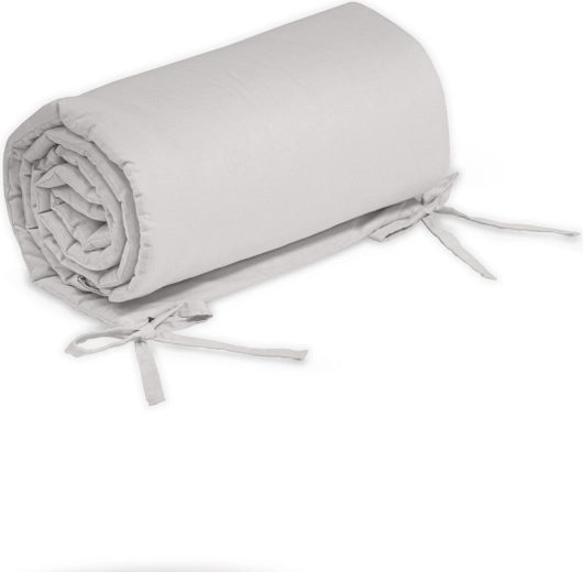 Apărătoare pentru pătuț Petite&Mars Tilly Max gri deschis 360 cm